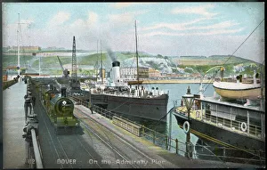 Along Side Collection: Dover Harbour Postcard