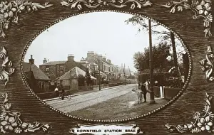Brae Prints: Downfield Station, Brae, Dundee, Scotland