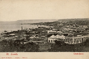 Angola Gallery: Downtown Luanda, Angola, Portuguese West Africa
