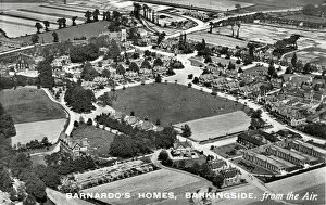 Established Collection: Dr Barnardos Home, Barkingside - aerial view