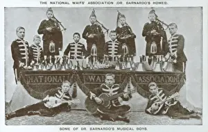 Waifs Prints: Dr Barnardos Musical Boys