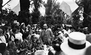 Dr Chaim Weizmann speaking at Rishon LeZion, WW1