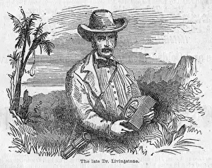 Livingstone Prints: Dr David Livingstone, Scottish missionary and explorer