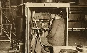 Dr Ernest Walton with Cockcroft-Walton apparatus