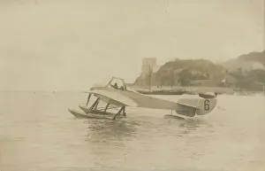 Dr Gabriel Espanets Nieuport seaplane