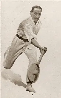 Dr A H Fyzee, tennis player