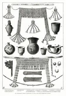 Images Dated 31st May 2019: Dr Schliemanns Trojan antiquities on view, London 1877