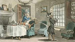 Images Dated 29th September 2011: Dr Syntax in a country inn
