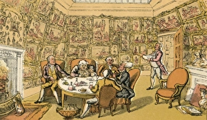 Dr Syntax dining with a Lord Dr Syntax dining with a Lord