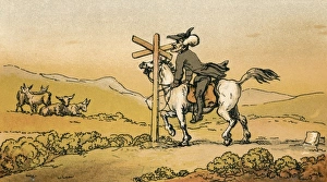 Images Dated 29th September 2011: Dr Syntax losing his way