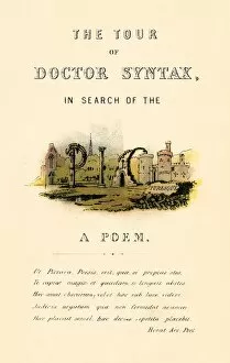 Images Dated 9th September 2011: Dr Syntax Title Page