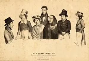 Sketched Prints: Dr. William Valentine