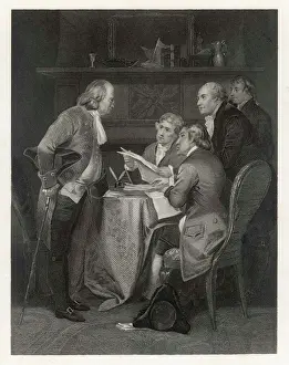 1770s Prints: Drafting the American Declaration of Independence