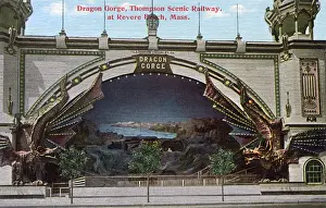 Gorge Prints: Dragon Gorge, Revere Beach, Massachusetts, USA