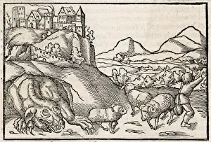 1553 Prints: Dragon of Krakow