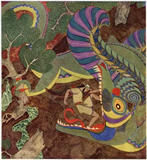 Dragons Prints: The Dragon's Teeth