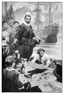 Drake Starts his Voyage