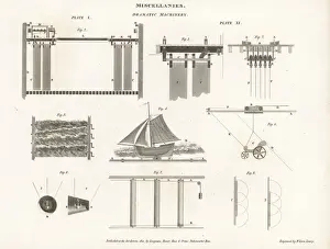 Dramatic machinery for a theatre set including
