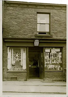 Thought Prints: Drapers Shop, Thought to be at Perth, Scotland