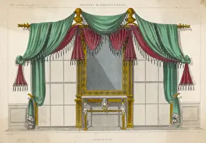 Drapes Prints: DRAPERY 1805