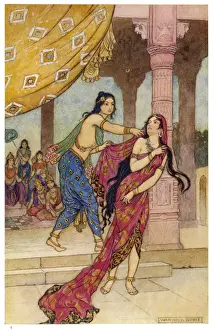 Draupadi and Duhsasanar