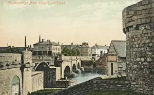 Ridge Prints: Drawbridge - Castle Athlone, Leinster and Connacht, Ireland