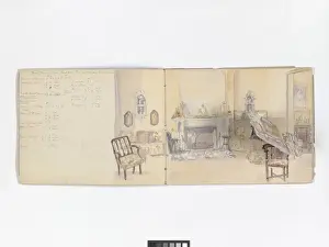 Drawing book illustrated by Mary Gibbs Shapter
