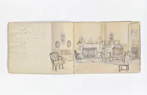 Drawing book illustrated by Mary Gibbs Shapter