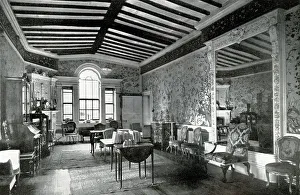 Ightham Prints: The Drawing Room, Ightham Mote, Kent