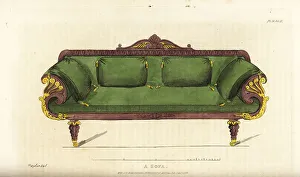 Taste Prints: A drawing-room sofa designed by John Taylor