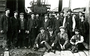Draycott, Cotswold village, Butler Saw Mills workmen
