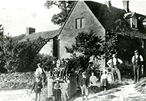 Cotswolds Prints: Draycott, Cotswold village, Dyer families