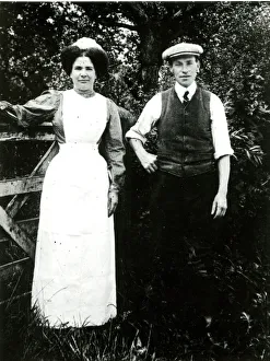 Pinafore Gallery: Draycott, Cotswold village, Mr and Mrs Rickards