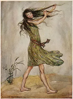 Anderson Gallery: The Dream Pedlar - When she laughed, the wind laughed