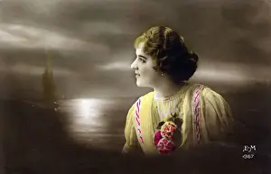 Dreamy Prints: Dreamy young woman