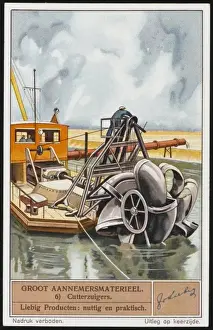 Dredging Prints: Dredging a Canal