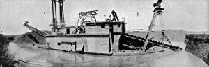 Images Dated 9th October 2004: Dredging the Land for Gold. Mining Extraordinary. Dredging f