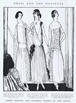 Images Dated 3rd May 2016: Dress and the Danseuse - three original and charming models