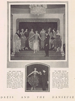 Images Dated 29th April 2016: Dress and the Danseuse - series of dances showing fashion cr