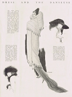 Images Dated 22nd April 2016: Dress and the Danseuse - suggestion for ermine cloak and hat