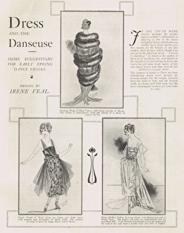 Images Dated 21st April 2016: Dress and the Danseuse and suggestions for Spring dance froc