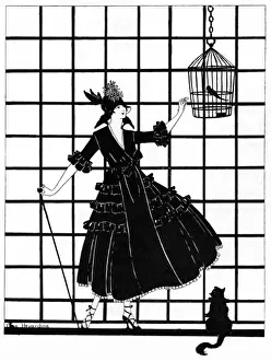 Shorter Prints: Dress by Ernest, WW1