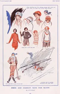 Previous Prints: Dress And Fashion Note For Skiiers, by A. E. Bestall