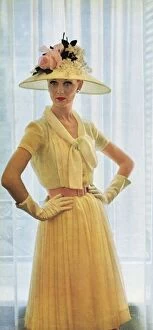 Images Dated 22nd August 2011: Dress by Pierre Balmain, 1960