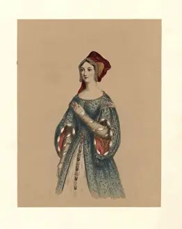 Jeweled Prints: Dress of the reign of King Edward VI, 1547-1553