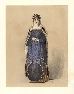 Wimple Prints: Dress of the reign of King Henry III, 1216-1272
