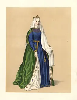 Mantle Prints: Dress of the reign of King Richard I, the Lionheart