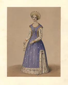 Lilies Gallery: Dress of the reign of King Richard II, 1377-1399