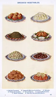 Images Dated 29th March 2018: DRESSED VEGETABLES