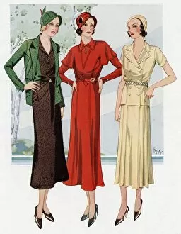 Tweed Gallery: Dresses for 1932